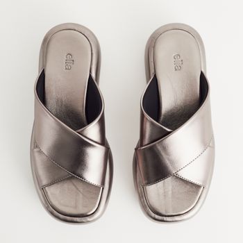 Plataforma X Metalizada - PEWTER