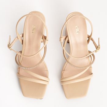 Sandália Glam Strass - ROSADO/ROSE