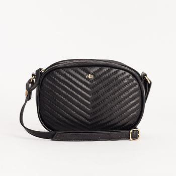 Bolsa Couro P 3 em 1 - PRETA