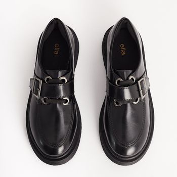 Mocassim Cadarço - PRETA