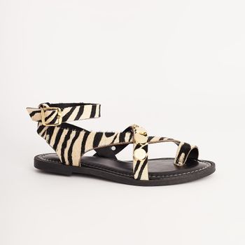 Rasteira Giovana - ANIMAL PRINT