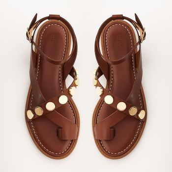 Rasteira Giovana - CARAMELO