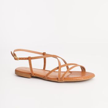 Rasteira Lizard - CARAMELO