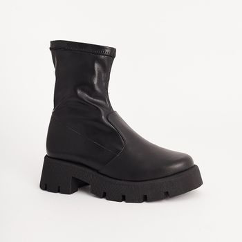 Bota Tratorada Strech - PRETA