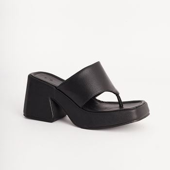 Plataforma Chinelo - PRETA