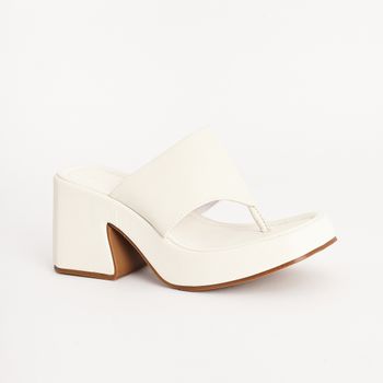 Plataforma Chinelo - OFF WHITE