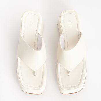 Plataforma Chinelo - OFF WHITE