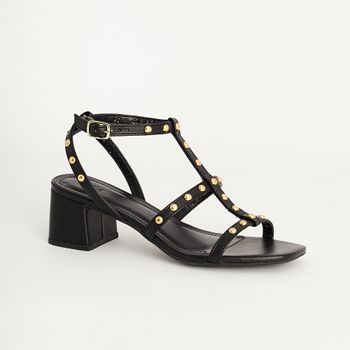Sandália Tachas Trend - PRETA