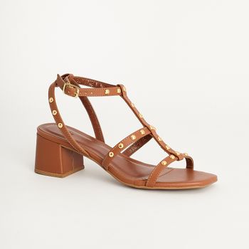 Sandália Tachas Trend - CARAMELO