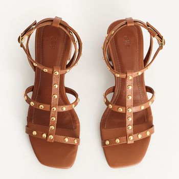 Sandália Tachas Trend - CARAMELO