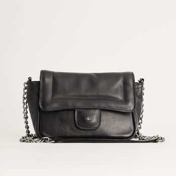 Bolsa Couro Corrente - PRETA