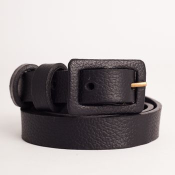 Cinto Couro Fino - PRETA