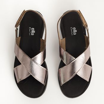 Papete Metalizada Tiras Cruzadas - ONIX