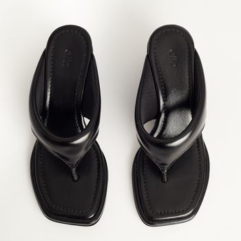 Tamanco Anabela - PRETA