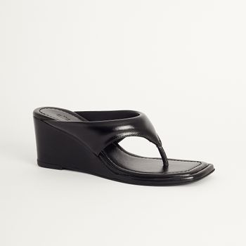 Tamanco Anabela - PRETA