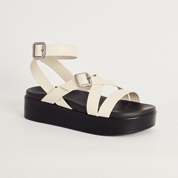 Papete Pulseira Fivelas - OFF WHITE