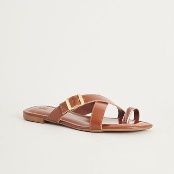 Rasteira Ring Toe Fivela - TERRA