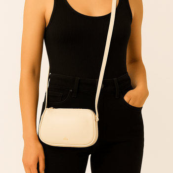 Bolsa Compacta - OFF WHITE