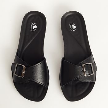 Papete Comfort Fivela - PRETA
