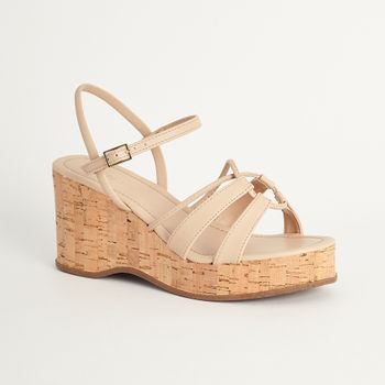 Anabela Tiras Salto Cortiça - AMENDOA