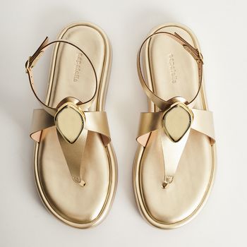 Papete Gota Metalizada - CHAMPAGNE