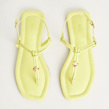 Rasteira Tiras Unidas - LEMON