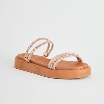 Papete Strass 2x1 - CARAMELO