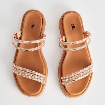 Papete Strass 2x1 - CARAMELO