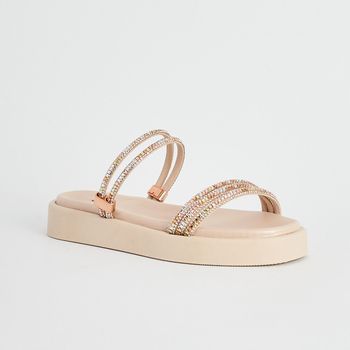 Papete Strass 2x1 - ROSADA