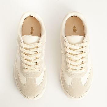 Tênis Mix Texturas - OFF WHITE