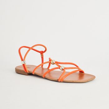 Rasteira Calce Fácil - LARANJA