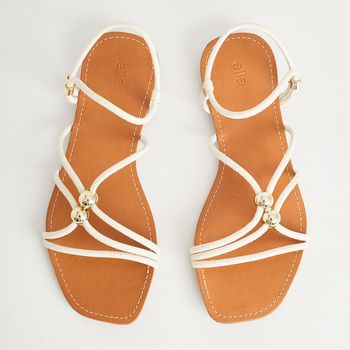 Rasteira Calce Fácil - OFF WHITE