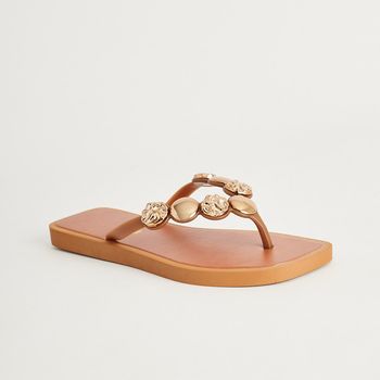 Chinelo Esferas Metálicas - CAMEL