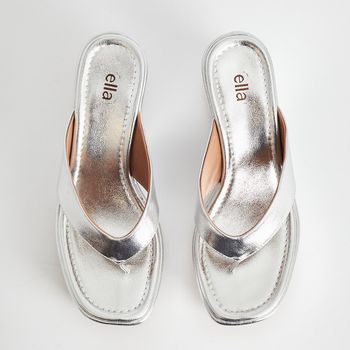 Anabela Metalizada - PRATEADO