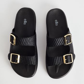 Papete Tramada Fivelas - PRETA