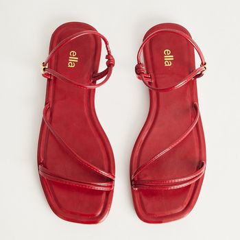 Rasteira Slim - VERMELHO URUCUM