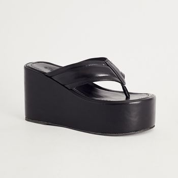 Plataforma Chinelo - PRETA