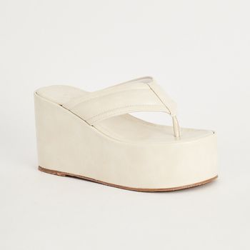 Plataforma Chinelo - OFF WHITE