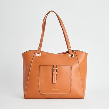 Bolsa Fivela Frontal - CARAMELO
