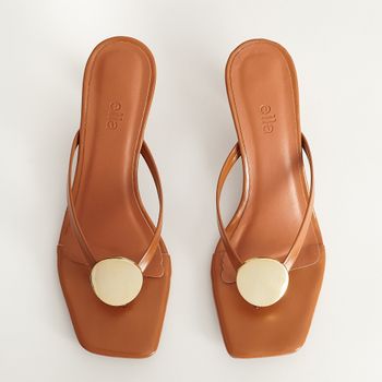 Tamanco Detalhe Metálico - CAMEL