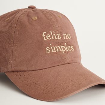 Boné em Sarja - CARAMELO