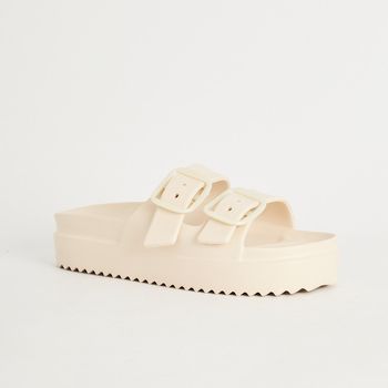 Papete Fivelas Eva - OFF WHITE