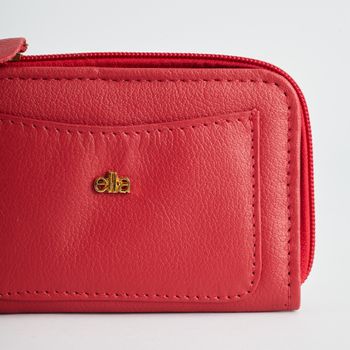 Carteira Zíper - VERMELHA
