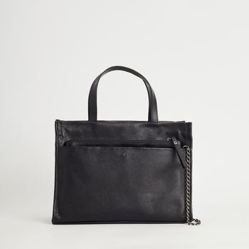 Bolsa Com com Necessaire Acoplada - PRETA