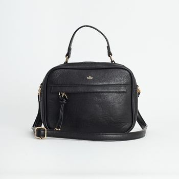 Bolsa Pingente Alça Acetinada - PRETA