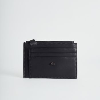 Porta-Cartão Zíper - PRETA