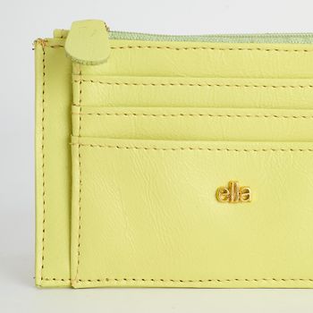 Porta-Cartão Zíper - LEMON