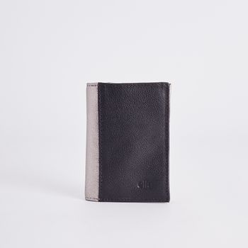 Porta-Cartão Metalizado - PRETA/ONIX